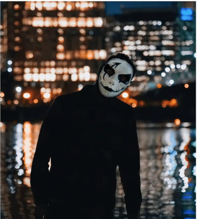 PhantomFace™️ LED Halloween Mask