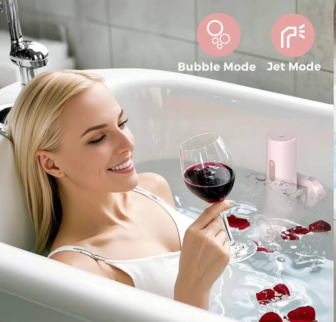 BubbleBliss™️ Bath Jet