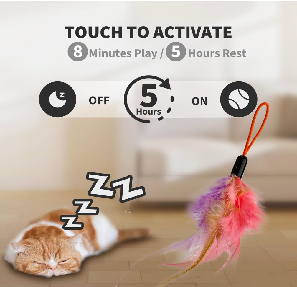 Pounce Pal™️ Interactive Door Hanging Cat Toy