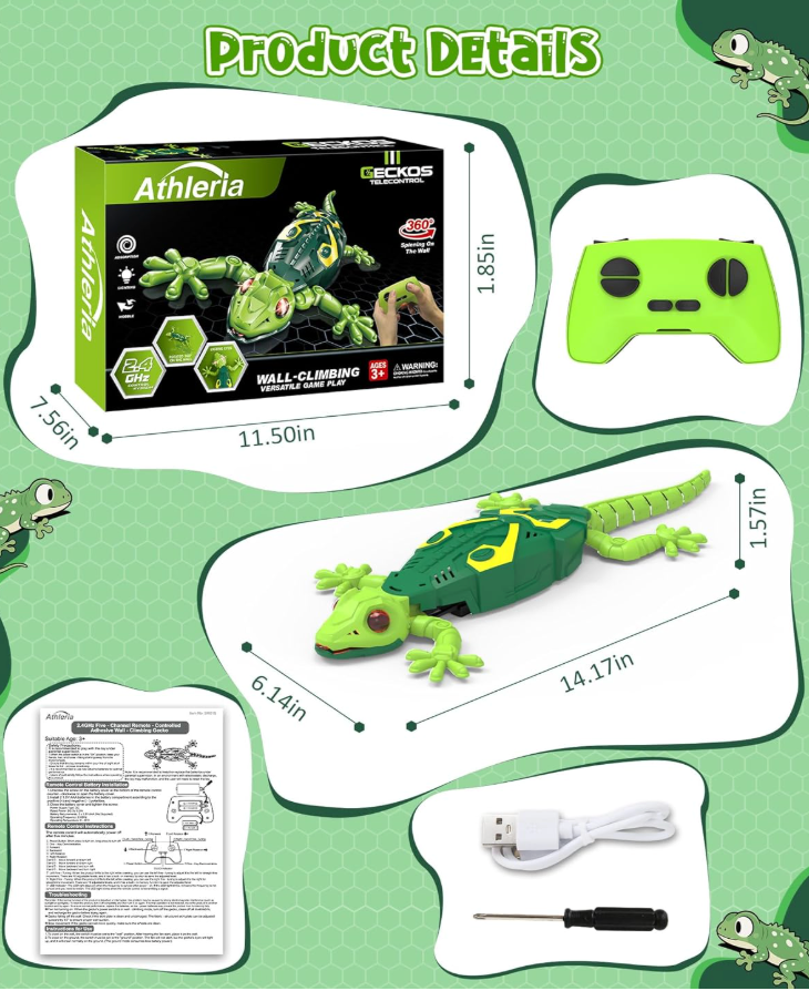 Sky Crawler™️ Wall Climbing Lizard Toy