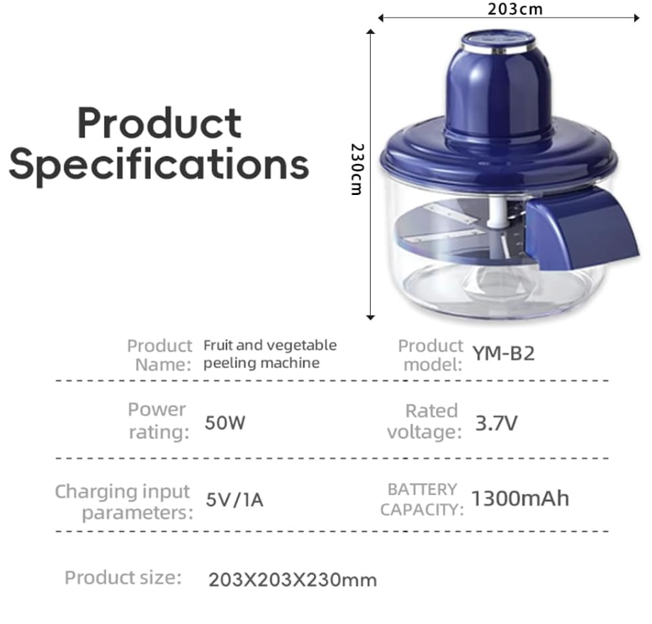 Electric Peeler
