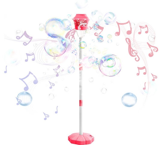 electric bubble light light poles