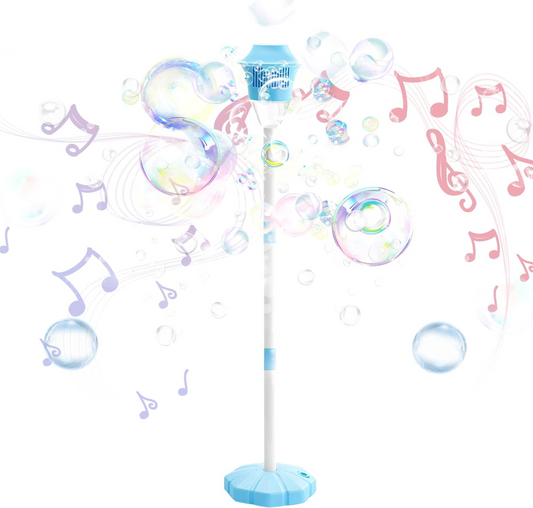 electric bubble light light poles