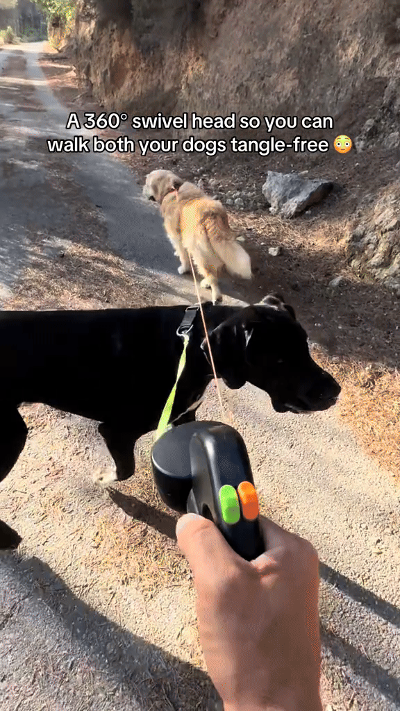 FlexiPaw™️ 360 Anti-Tangle Dog Leash